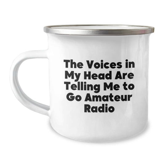 Amateur Radio Enthusiasts Gifts from Friends to Family - Funny Camping Mug for Christmas Unique Presents - Image 1