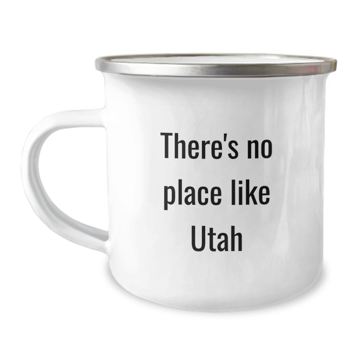 Utah Camping Mug for Her from Friends at Graduation - 'There's No Place Like Utah' Funny Quote, Unique Gifts - Image 1