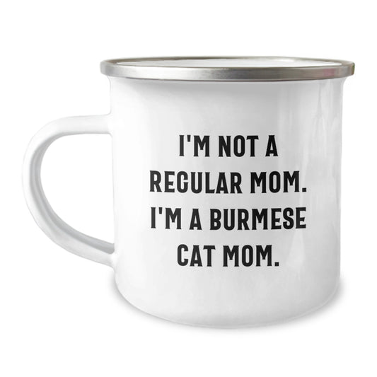 Funny Burmese Cat Mom Gifts from Friends and Family for Burmese Cat Lovers - Christmas Unique Mugs for Cat Moms - Image 1