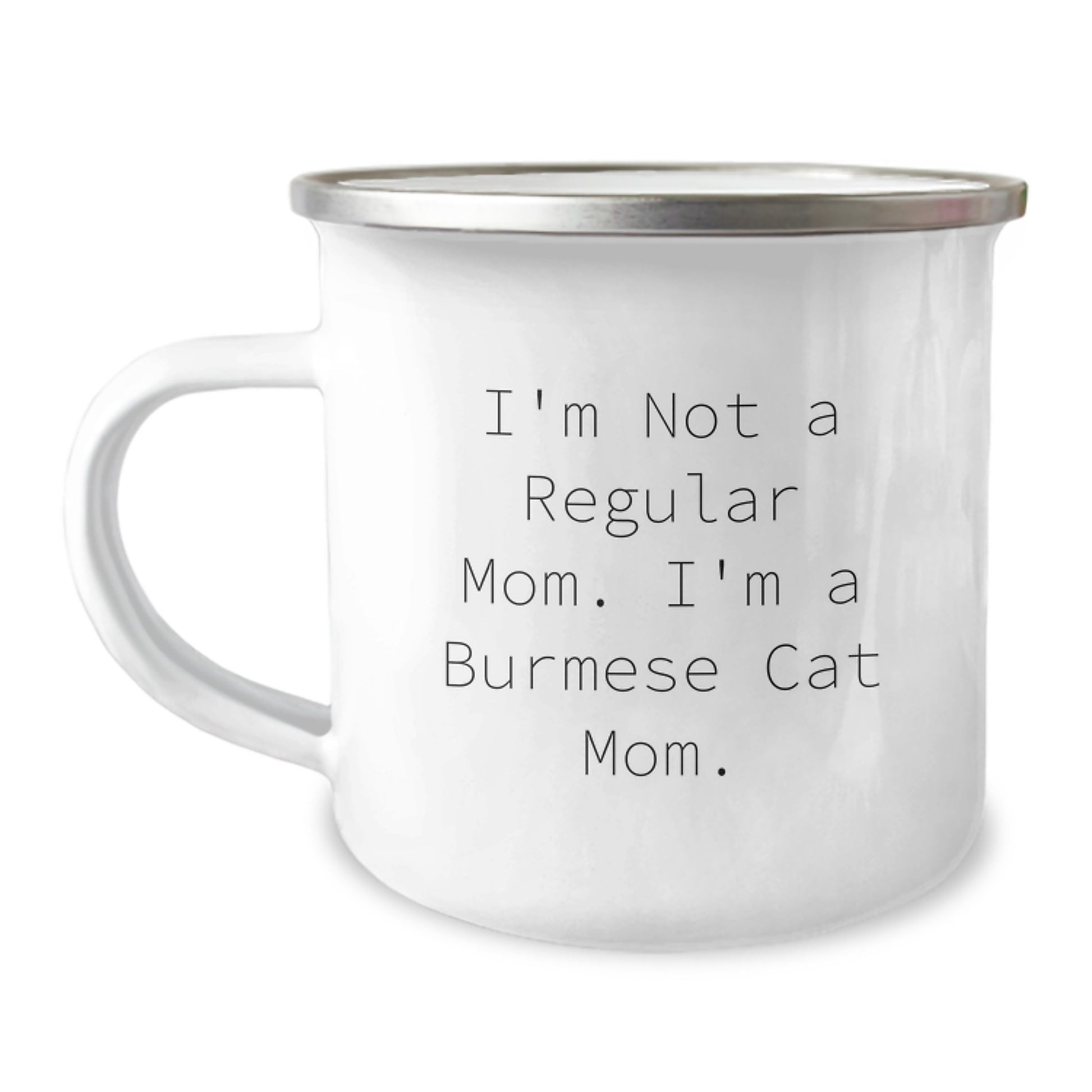 Burmese Cat Mom Christmas Camping Mug Funny Quote for Women, Gifts from Mom for Burmese Cat Lover, Unique Christmas Unique Gifts for Friends and Family - Image 1
