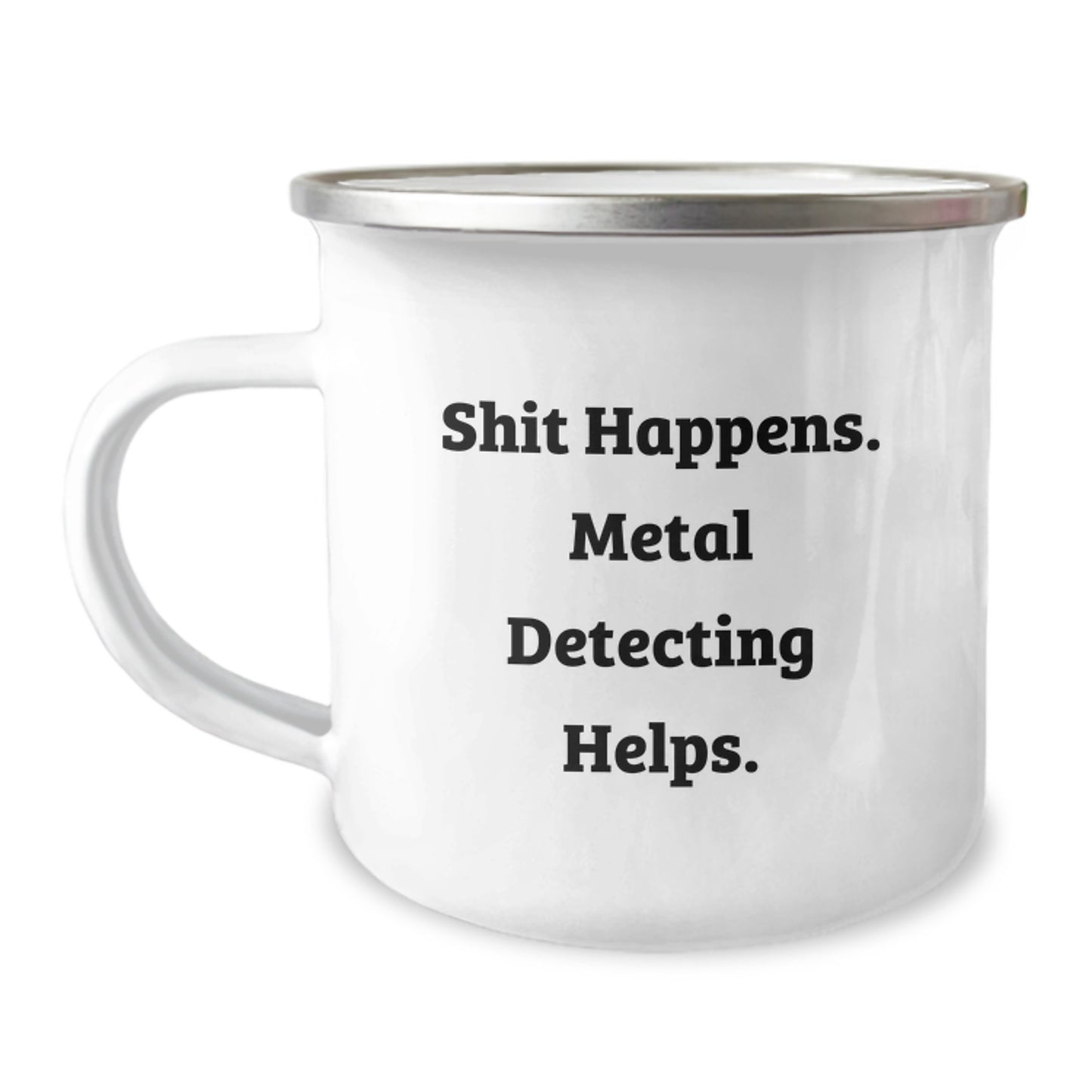 Funny Metal Detecting Camping Mug Gifts for Metal Detecting Enthusiasts Gifts from Friends and Family, Christmas Unique Presents for Men and Women - Image 1