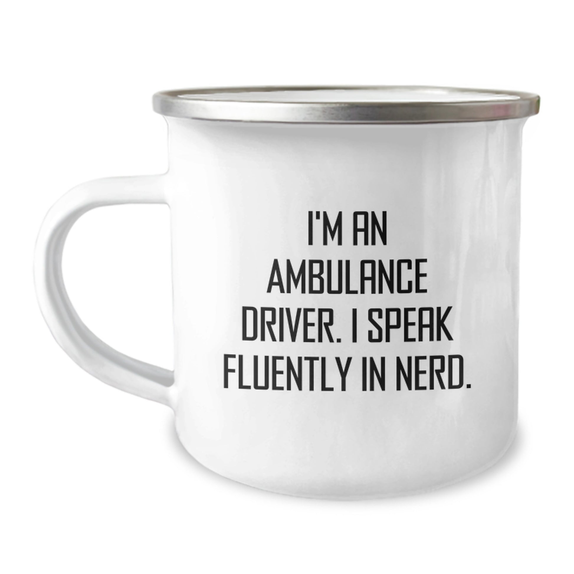 Christmas Unique Gifts for Ambulance Driver - Funny Mug from Friends - Image 1