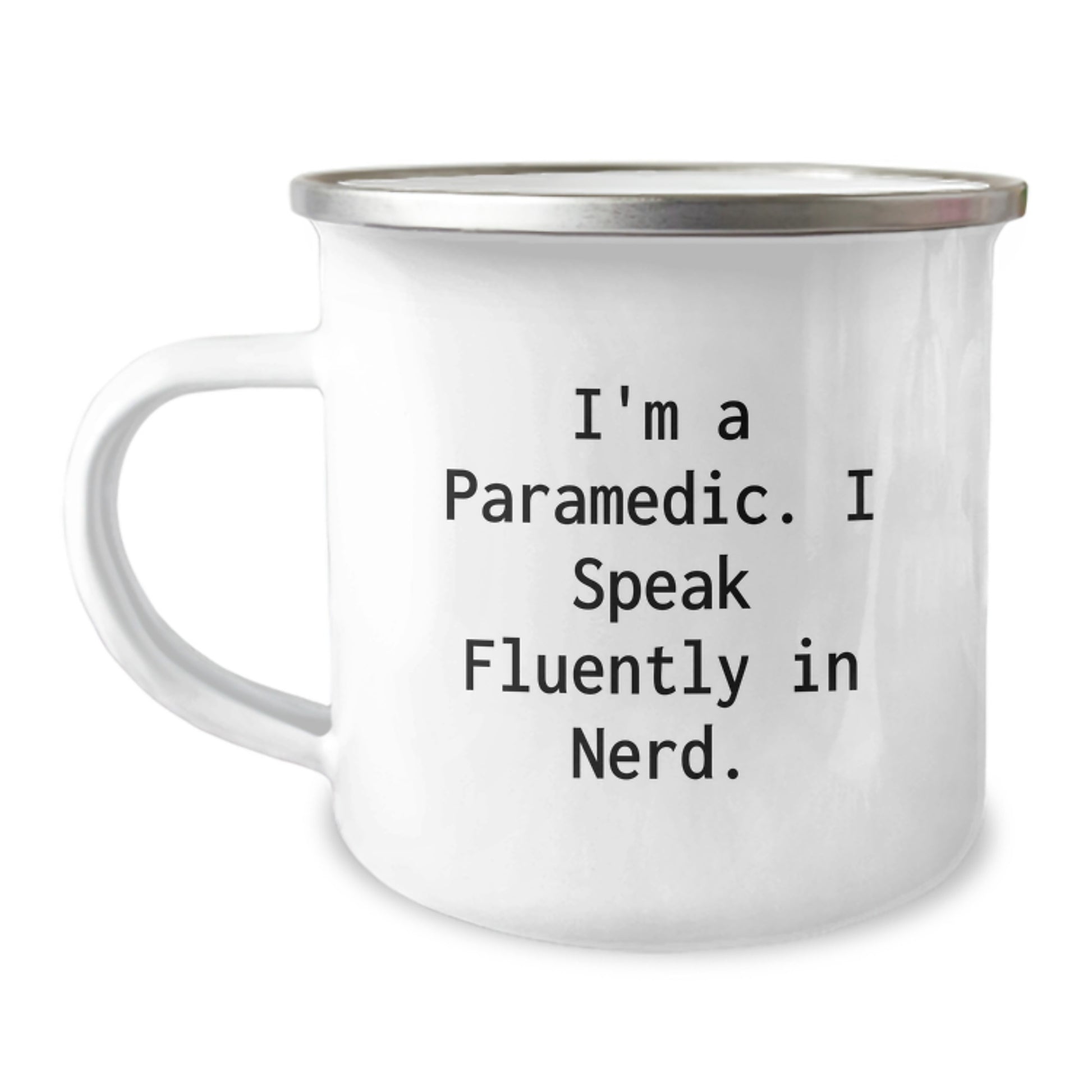 Rescue Worker Gifts for Men Funny Camping Mug I'm a Rescue Worker I Speak Fluently In genius Gifts from Family - Image 1