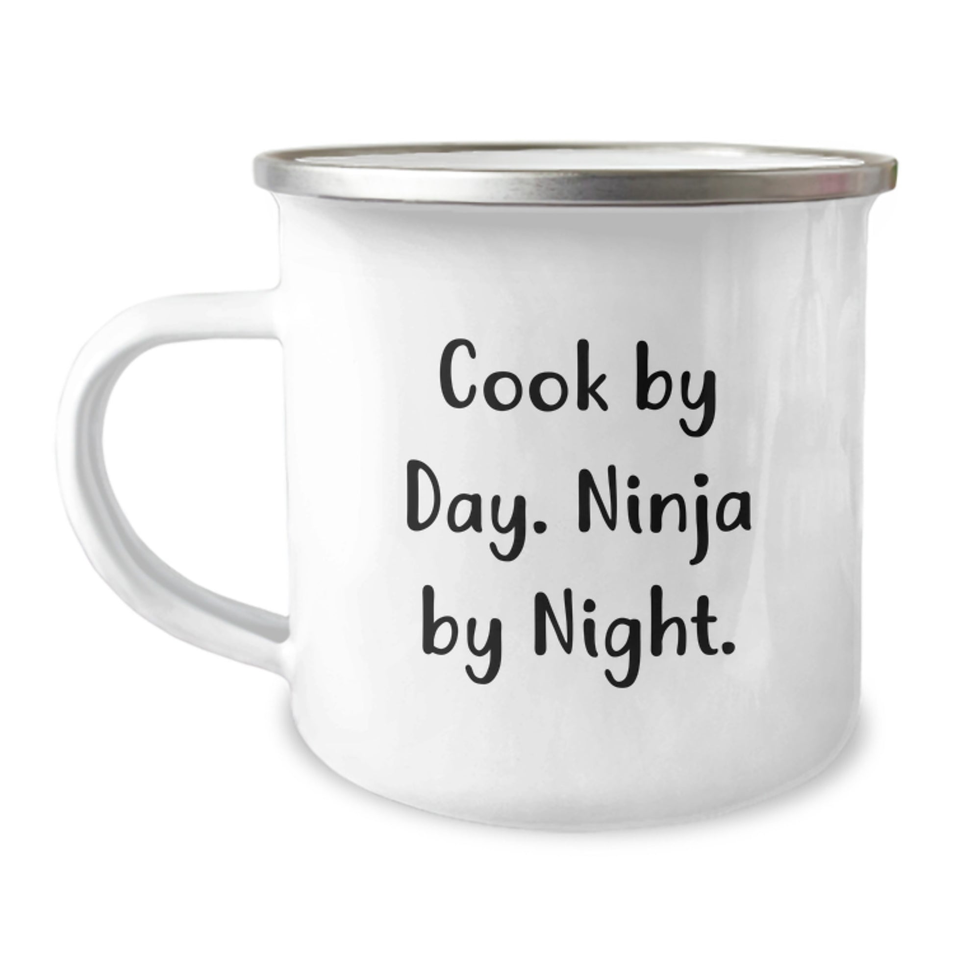 Funny Cooking Gifts for Men, Women, Friends, Coworkers, Family - Cook By Day. Ninja By Night. Graduation Unique Gifts from Men, Women, Friends, Coworkers, Family - Image 1