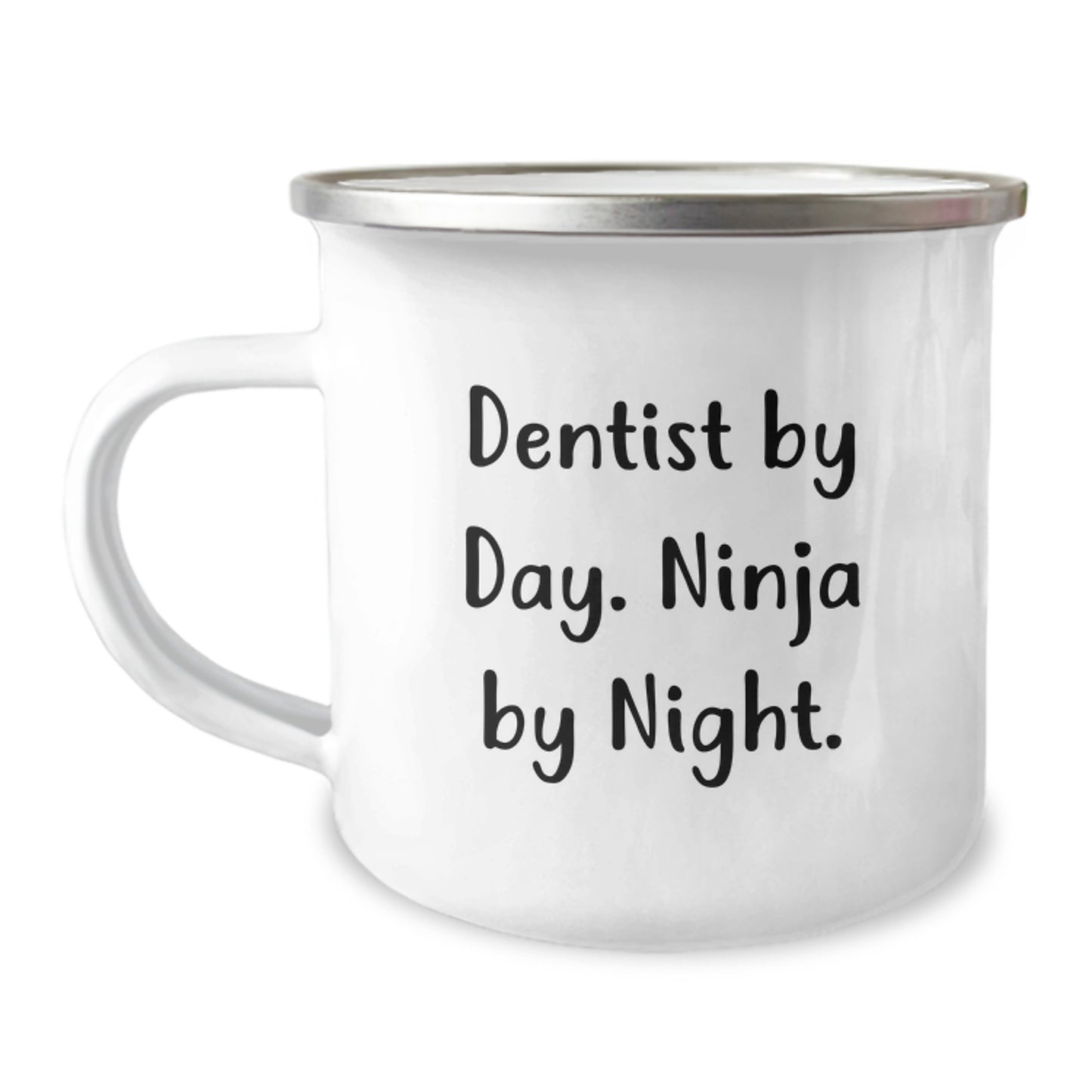 Dentist Gifts, Funny Quote, Camping Mug for Birthday, Gifts from Friends, Gifts for Dentist - Image 1