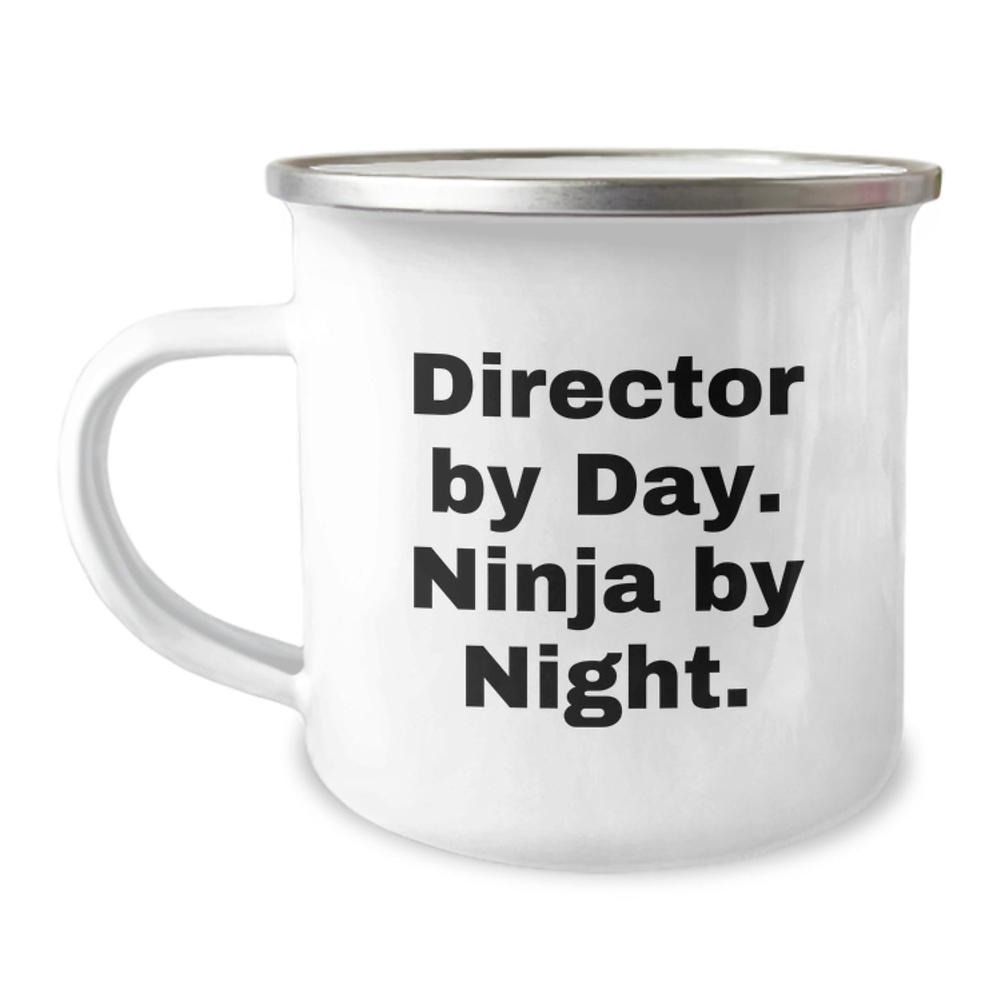 Funny Director Gifts from Men for Director - Director By Day Ninja By Night Camping Mug, Perfect for Christmas Unique Gifts - Image 1
