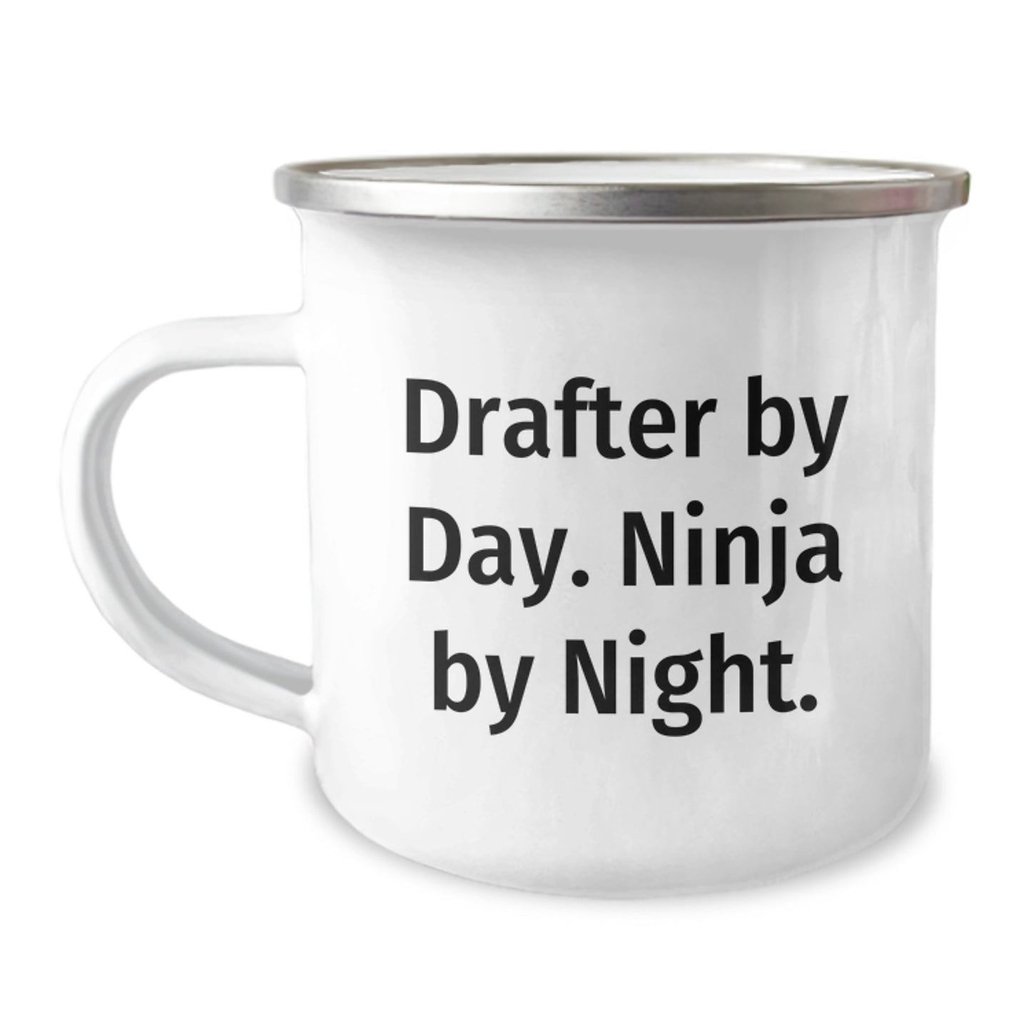 Drafter Gifts, Funny Quote, Camping Mug for Birthday, Gifts from Friends, Gifts for Drafter - Image 1