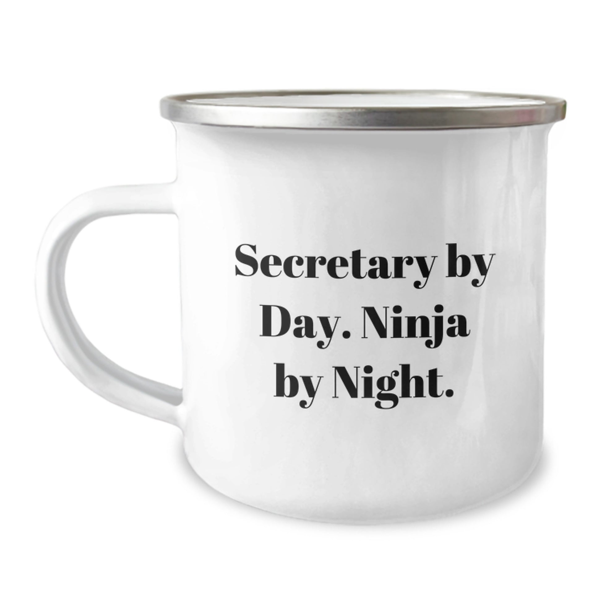 Funny Secretary Gifts from Friends - Secretary By Day. Ninja By Night. Christmas Unique Mugs for Secretary - Image 1