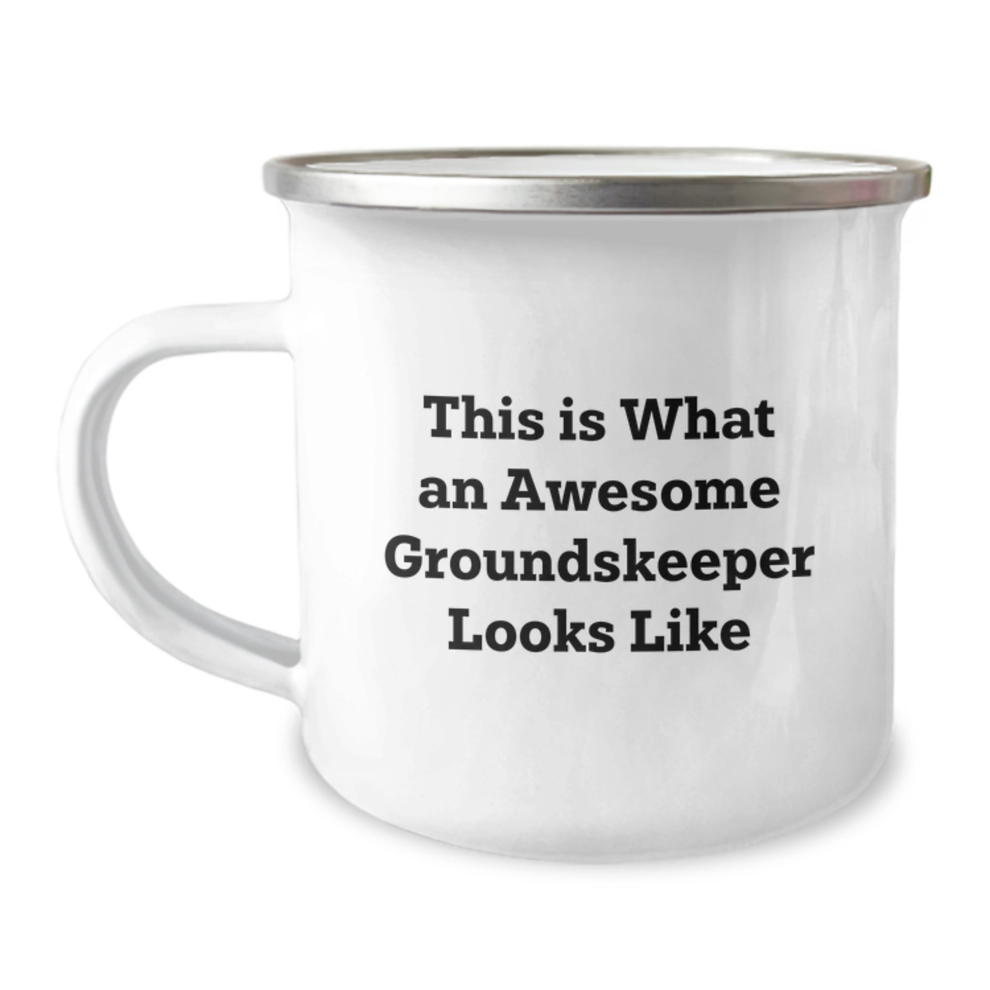 Funny groundskeeper Gifts for Men, Christmas Unique groundskeeper Coffee Mug, This Is What An Awesome groundskeeper Looks Like - Image 1
