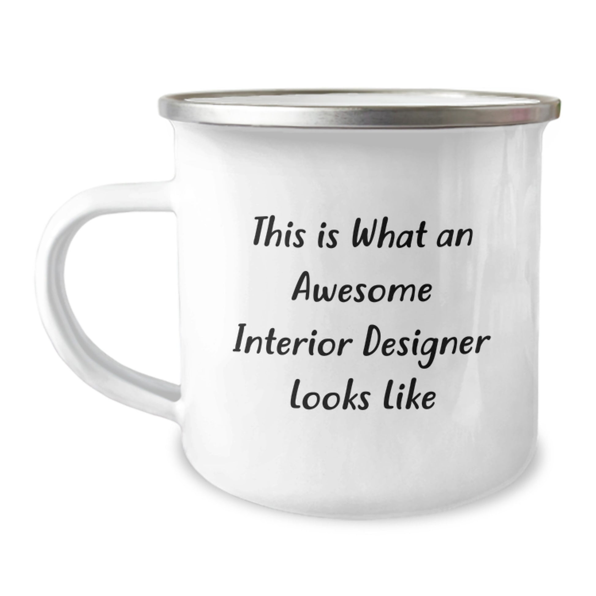Funny Interior Designer Gifts from Men to Women - This Is What An Awesome Interior Designer Looks Like Christmas Unique Mugs for Interior Designers Camping Mug - Image 1