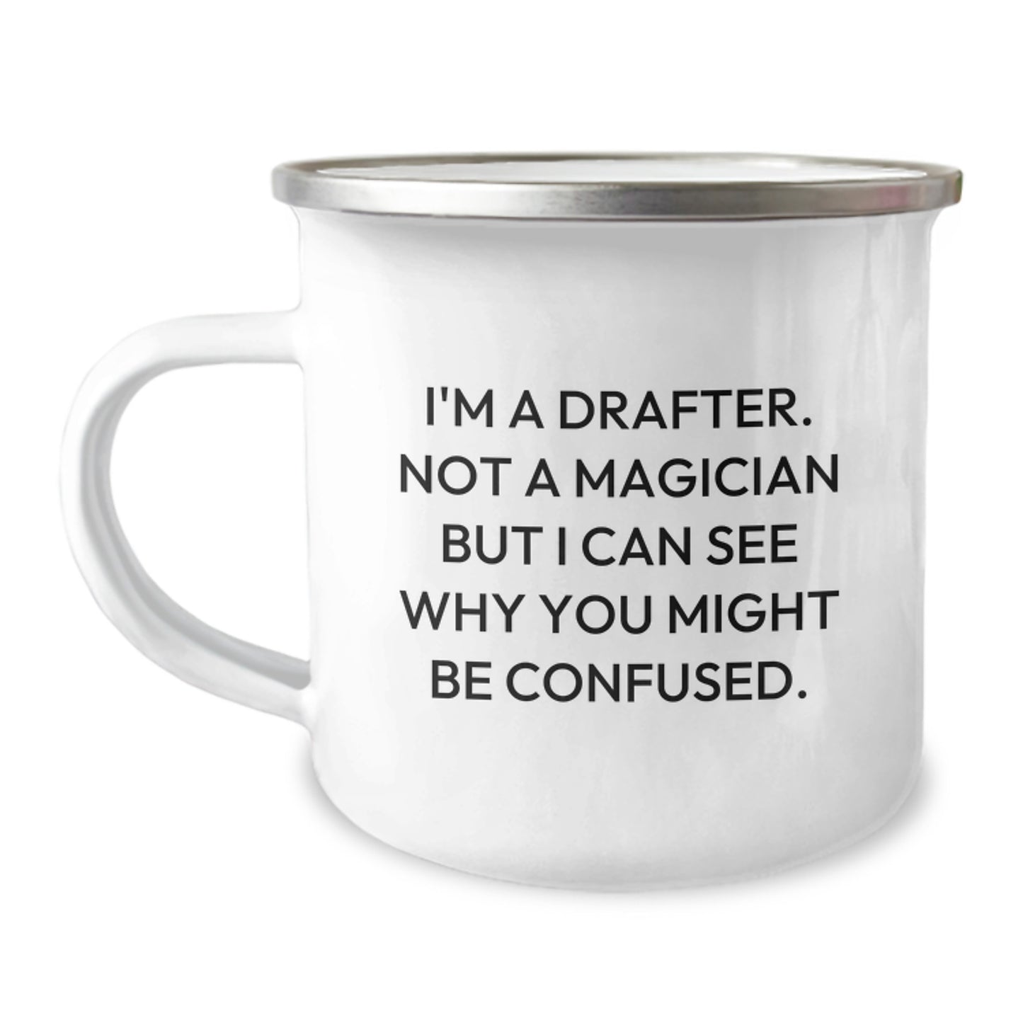 Funny Drafter Gifts from Family for Men - I'm A Drafter. Not A Magician But I Can See Why You Might Be Confused. Christmas Unique Gifts - Image 1