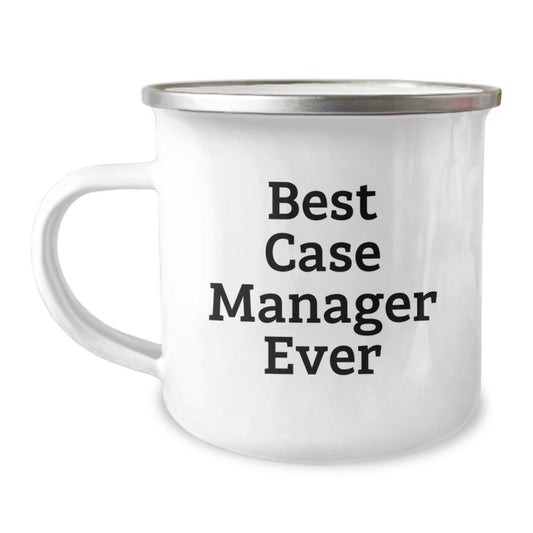 Best Case Manager Ever Funny Camping Mug Gifts from Friends for Case Manager on Christmas - Image 1
