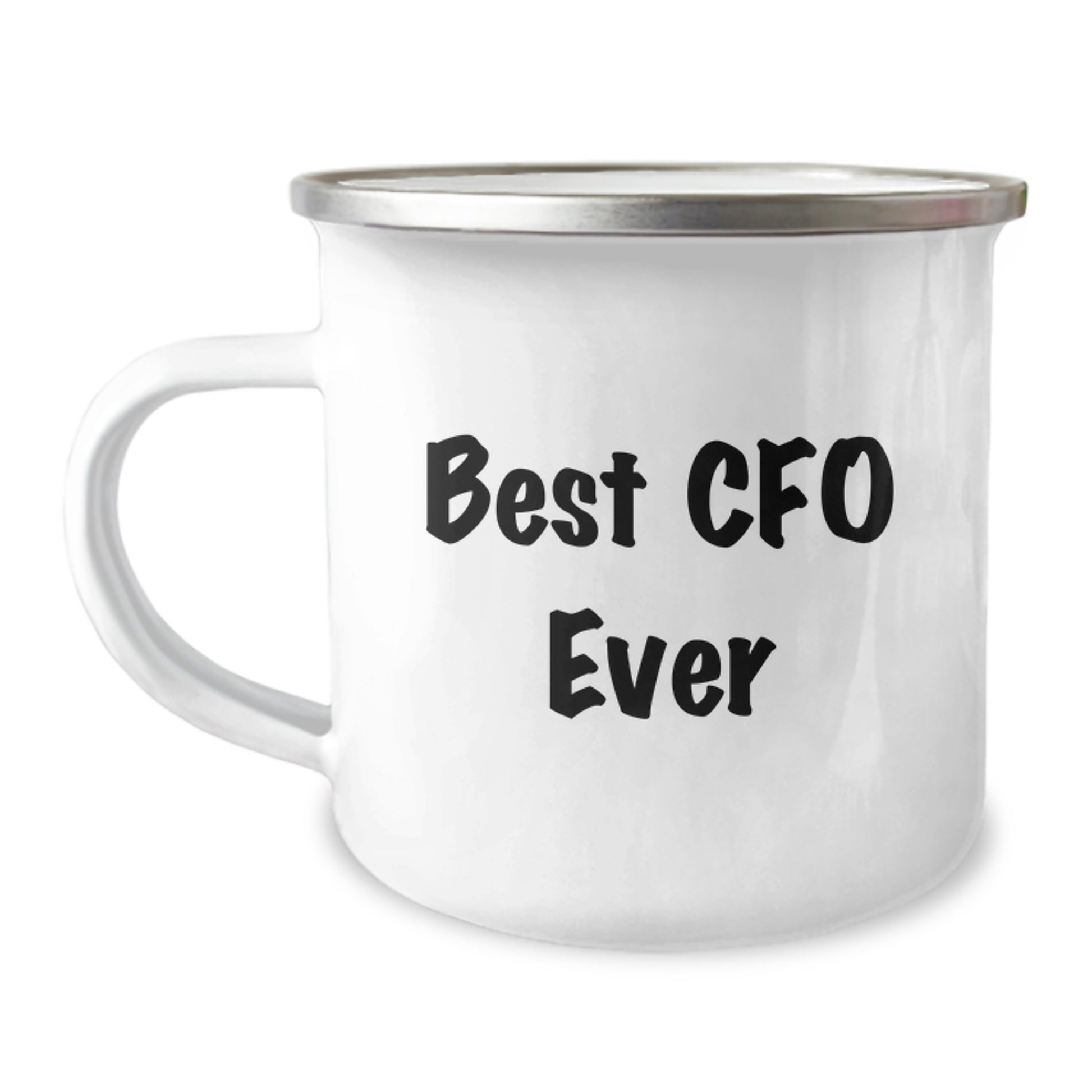 Funny CFO Quotes Gifts from Friends to Best CFO Ever Camping Mug, Perfect for Christmas Unique Gifts for CFO, Camping Travel, Office - Image 1