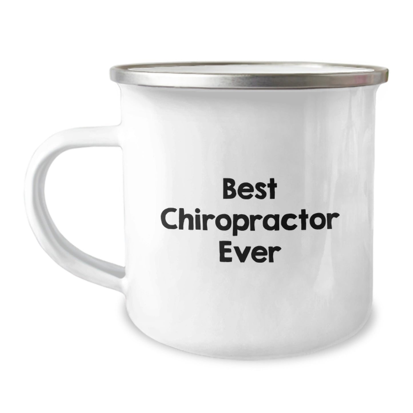Funny Chiropractor Unique Gifts from Friends for Best Chiropractor Ever Camping Mug - Image 1
