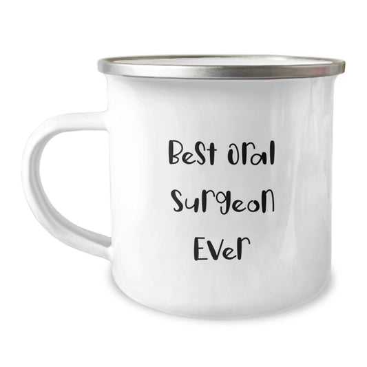 Funny Oral Surgeon Gifts for Men - Best Oral Surgeon Ever Camping Mug for Christmas Unique Gifts from Friends - Image 1