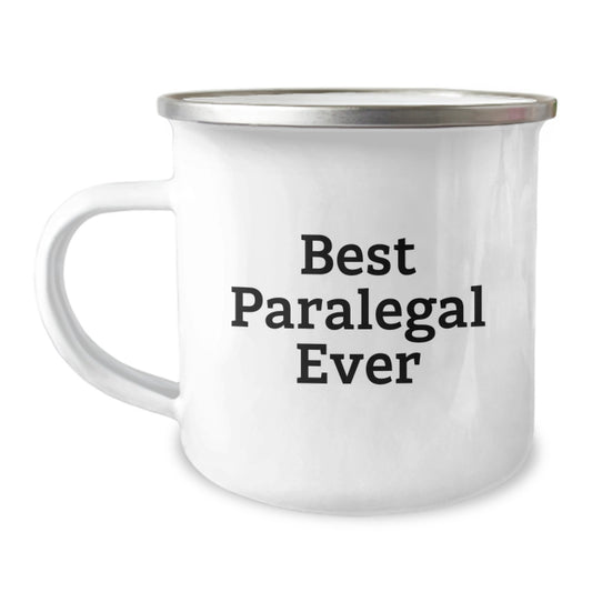 Funny Paralegal Gifts for Men, Paralegal Unique Christmas Unique Gifts from Family, Paralegal Camping Mug Best Paralegal Ever - Image 1
