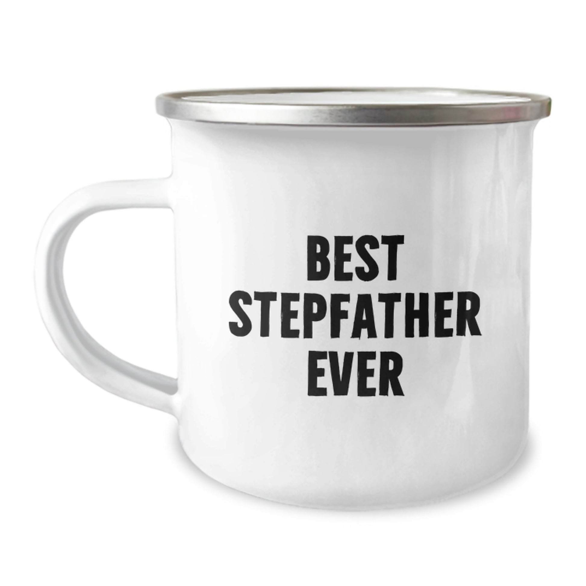 Best Stepfather Ever Funny Camping Mug Gifts from Men to Stepfather for Christmas Unique Present - Image 1