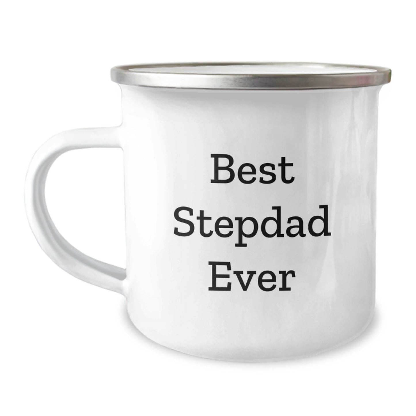 Funny Stepdad Camping Mug Gifts from Family for Men Best Stepdad Ever - Image 1