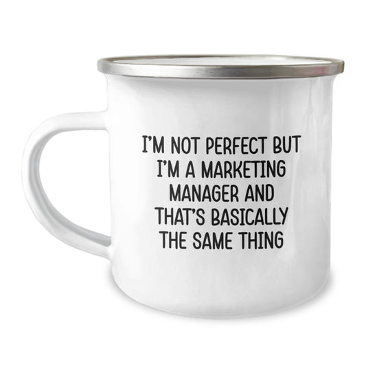 Funny Marketing Manager Gifts from Friends Unique Christmas Unique Gifts for Marketing Manager and Camping Lovers - Image 1