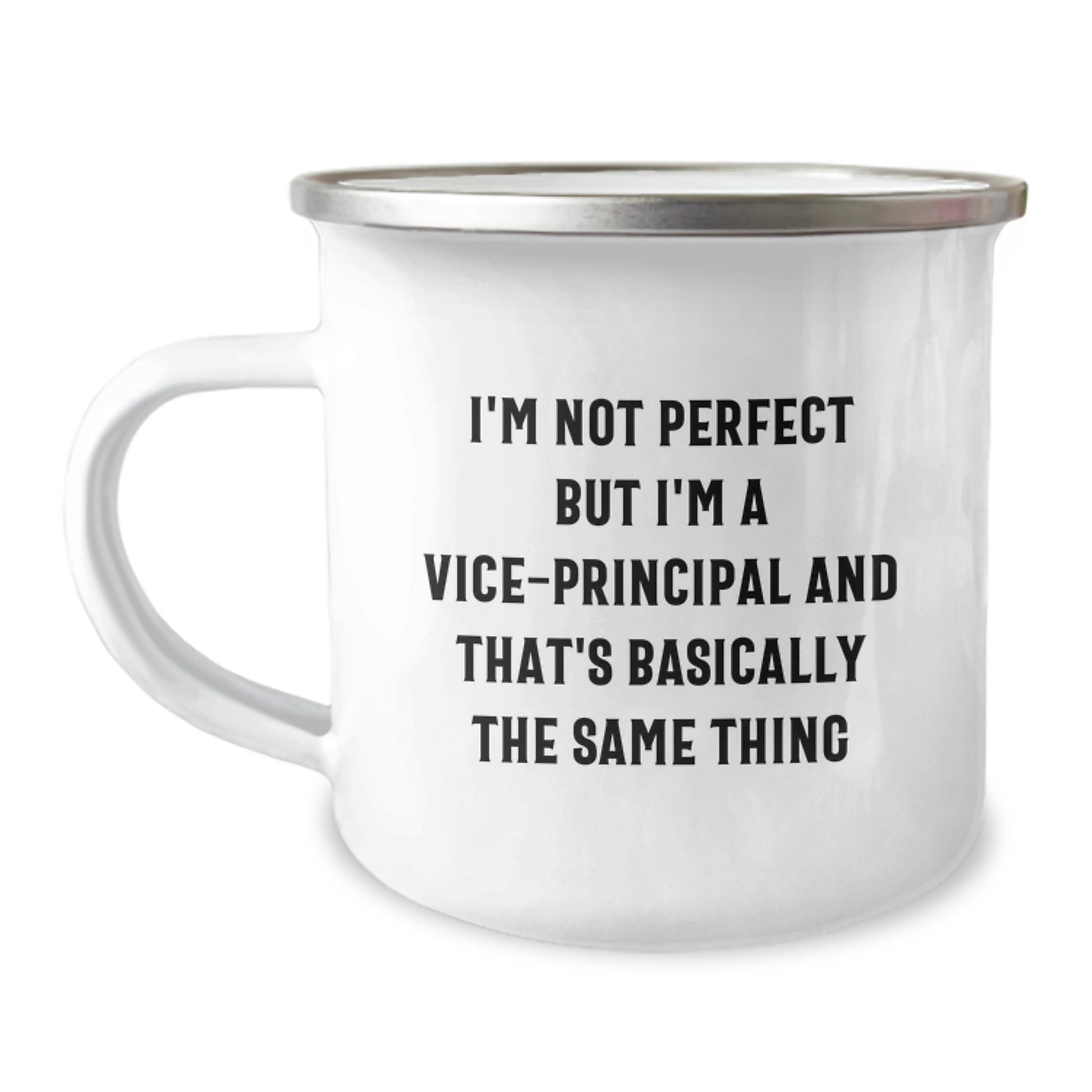 Funny Vice-principal Gifts from Friends - I'm Not Perfect But I'm A Vice-principal And That's Basically The Same Thing Christmas Unique Gifts for Vice-principal - Image 1
