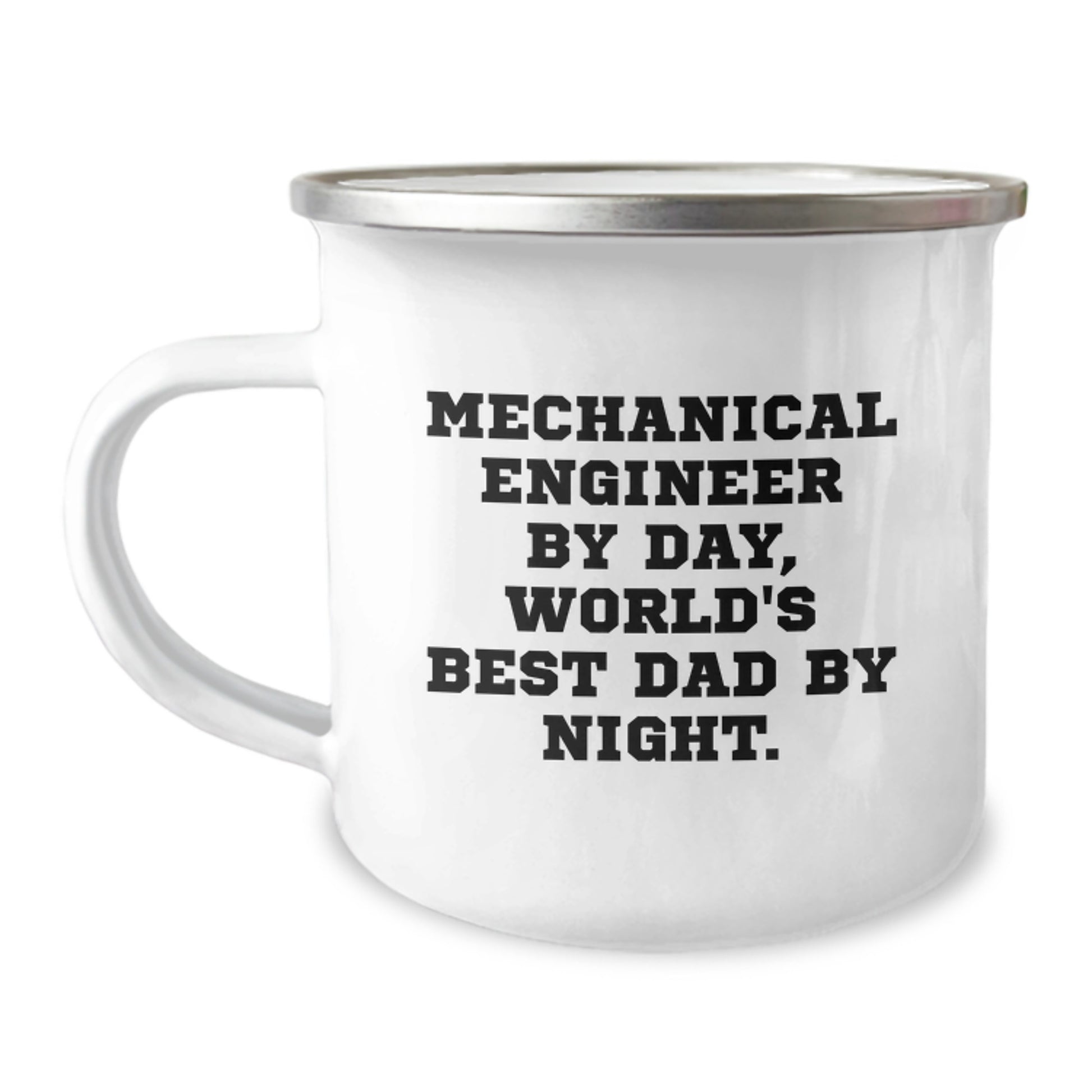 Unique Gifts for Mechanical Engineer - Mechanical Engineer Dad Funny Quote, Stainless Steel Camping Mug for Men, Christmas Unique Gifts from Friends - Image 1