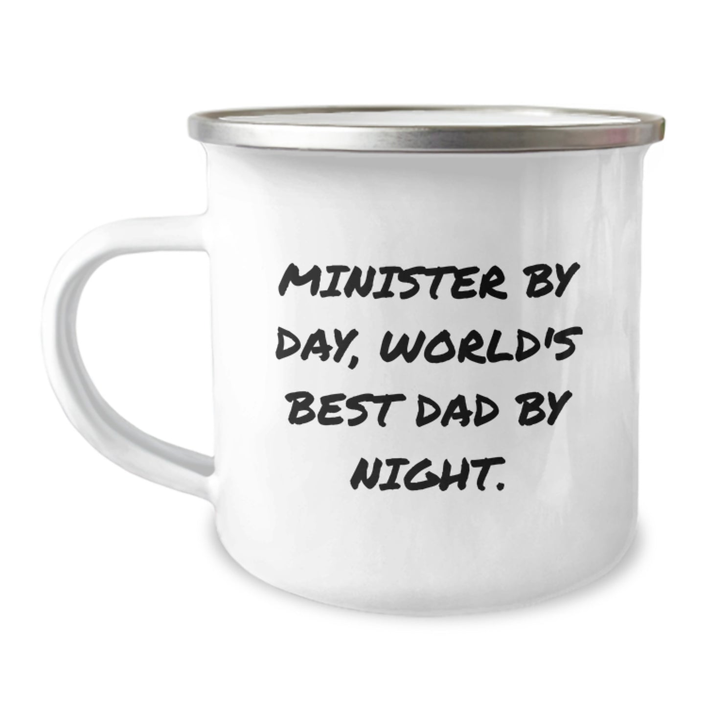 Funny Camping Mug for Minister Friends and Family - Christmas Unique Gifts from Men to Minister - Image 1