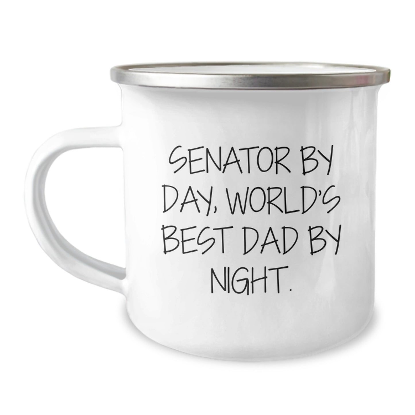 Senator Gifts, Funny Quote, Camping Mug - Gifts from Family to Senator, Unique Birthday Unique Gifts - Image 1