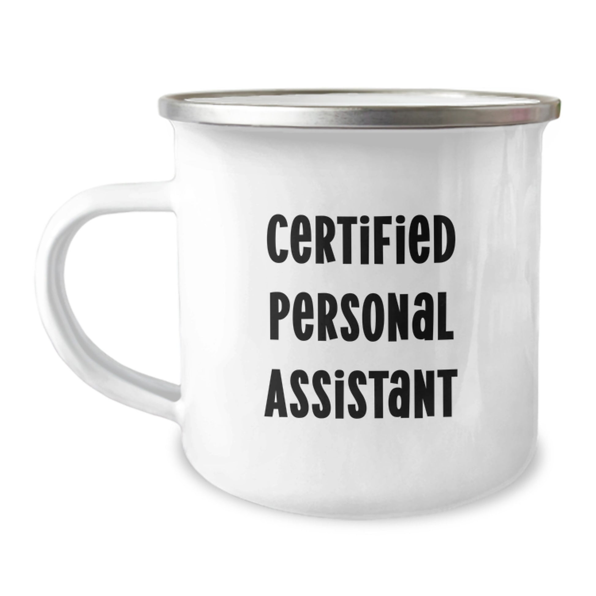 Funny Quote Gifts from Friends and Family to Personal Assistant Christmas Unique Camping Mug - Image 1