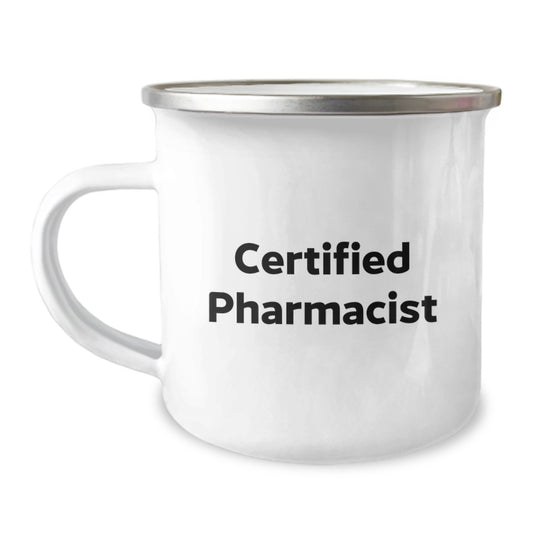 Funny Gifts from Men to Certified Pharmacist - Christmas Unique Mugs for Camping Lovers, 'May the Prescriptions be Ever in Your Favor' - Image 1