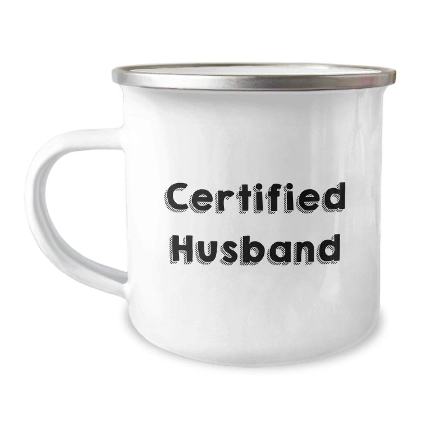 Funny Quotes Certified Husband Camping Mug Great Gifts for Husband Husband Friends Family Christmas - Image 1