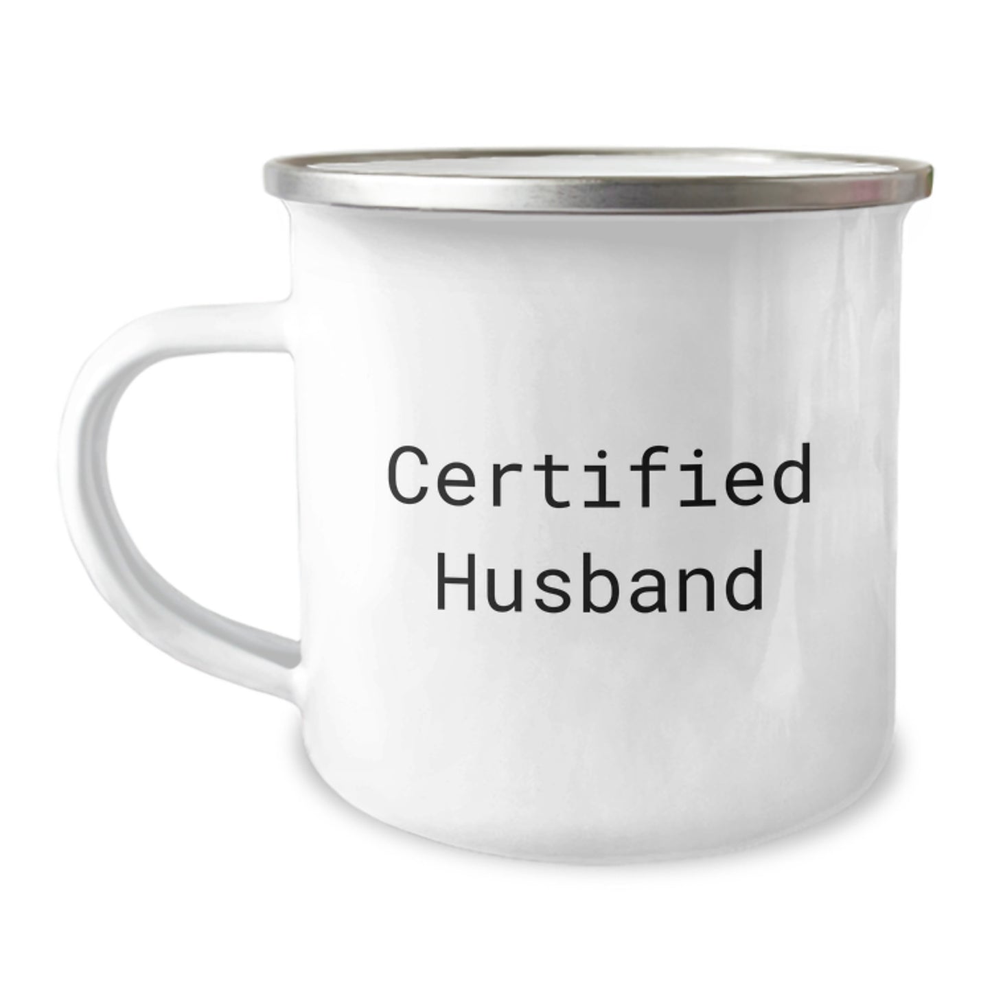 Funny Quote Husband Gifts for Him on Valentine's Camping Mug - Gifts from Family - Image 1