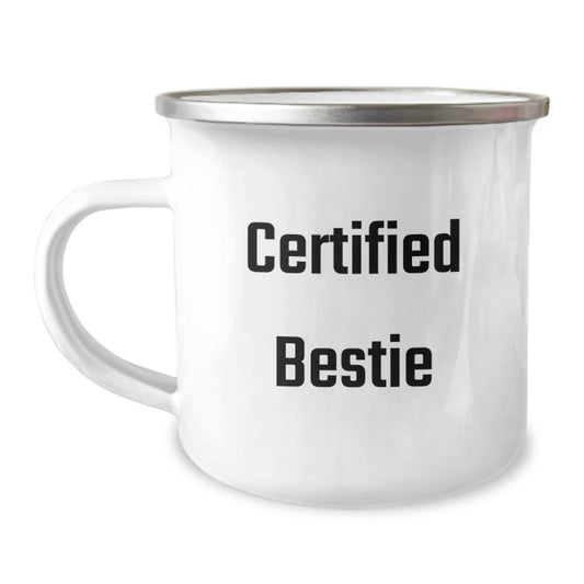 Funny Bestie Camping Mug Gifts from Friends for Bestie Christmas Unique Gifts - Image 1
