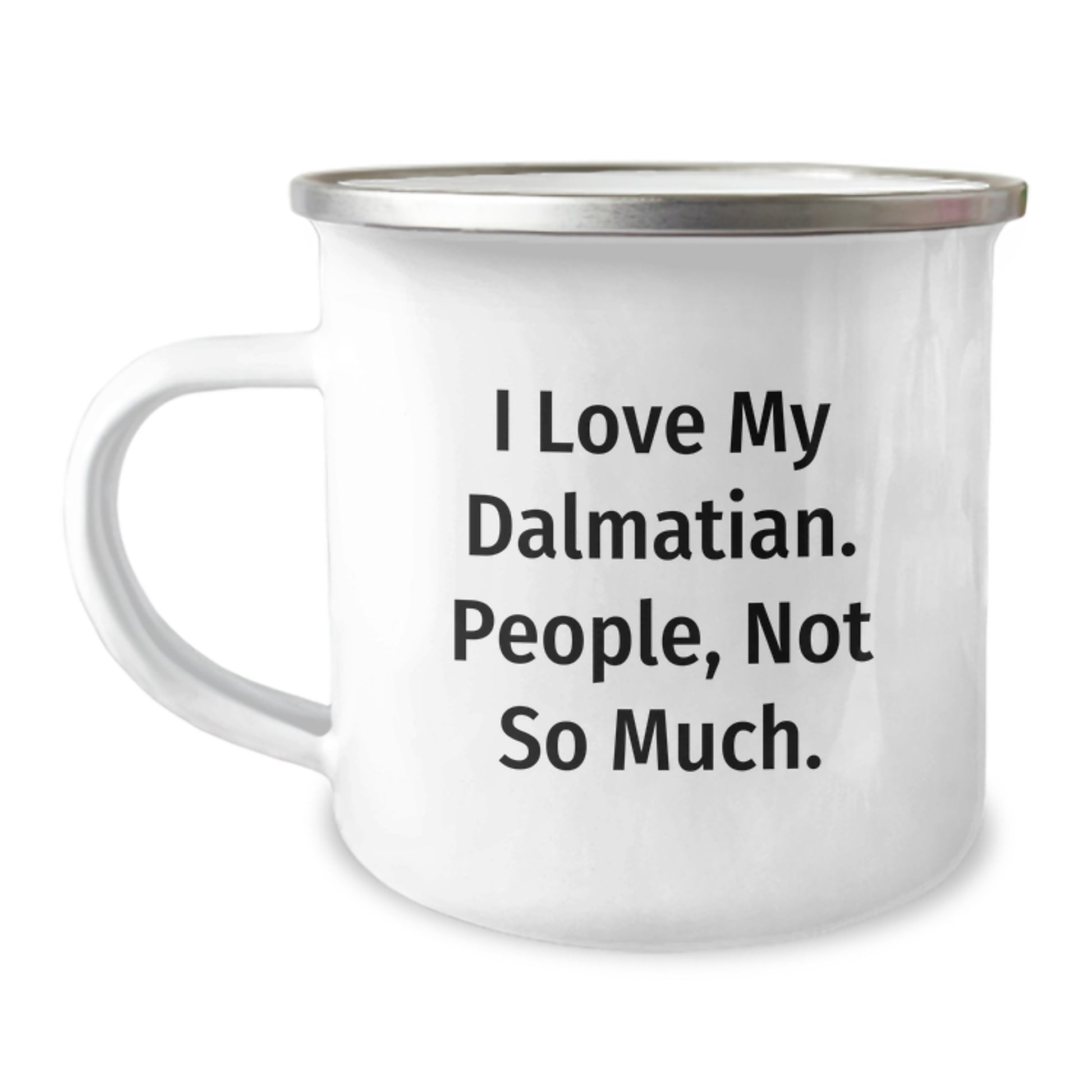 Funny Dalmatian Dog Gifts for Men - Dalmatian Lover Camping Mug, Gifts from Friends, Unique Christmas Unique Gifts - Image 1