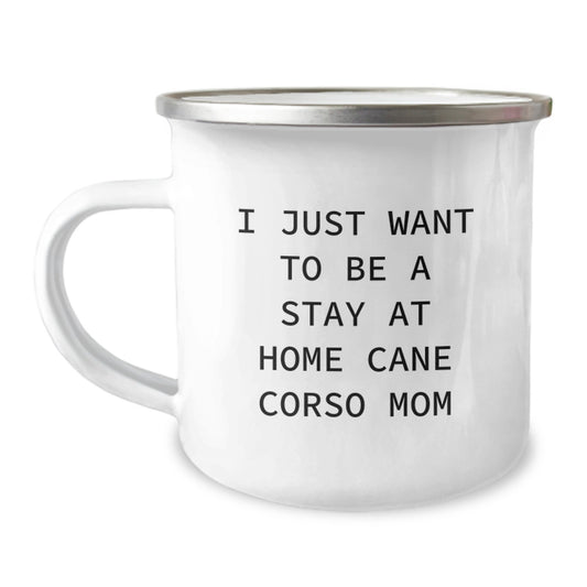 Funny Cane Corso Dog Lover Gifts for Cane Corso Moms, Unique Valentine's Gifts from Mom to Son or Daughter - Image 1