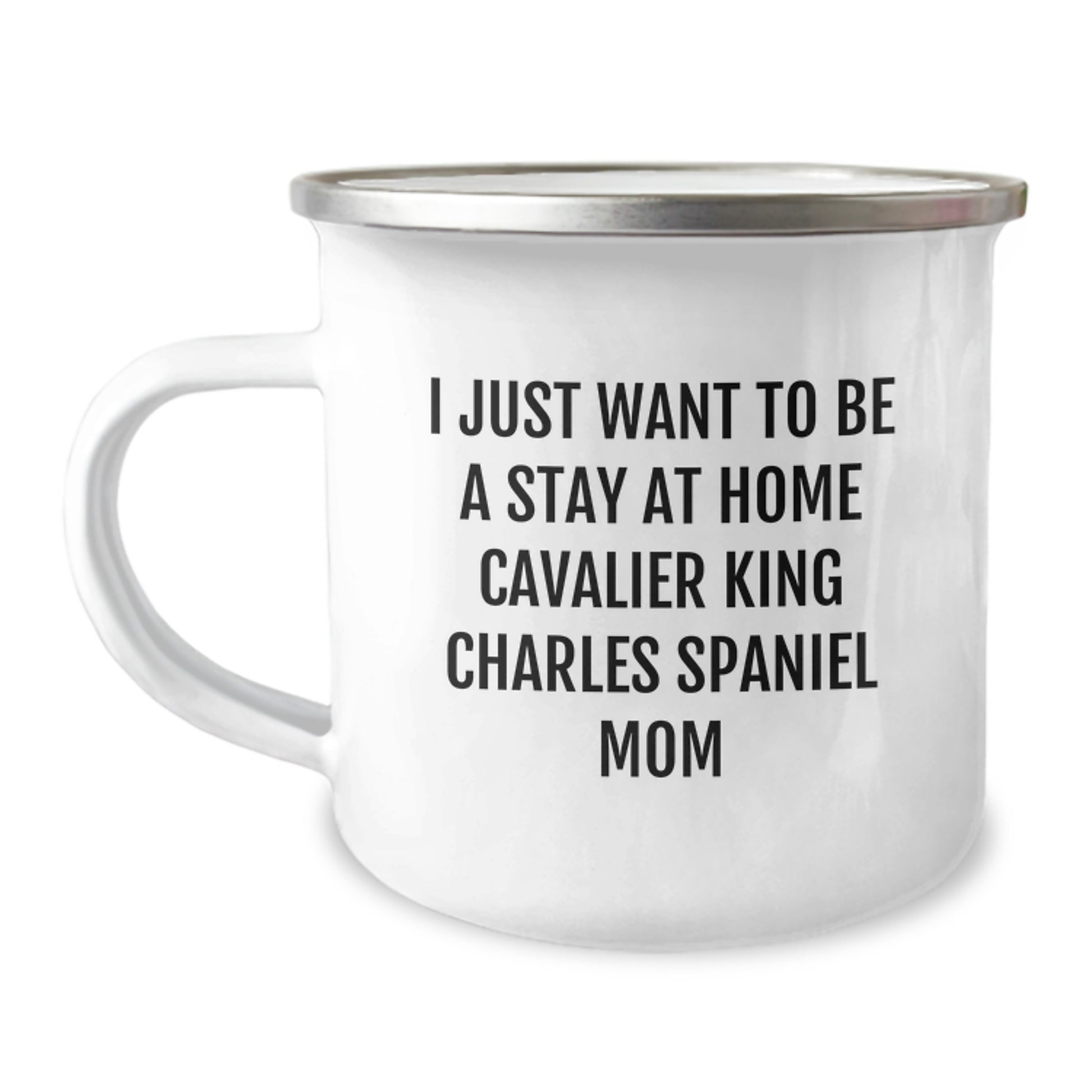 Cute Cavalier King Charles Spaniel Dog Lover Gifts from Mom - Funny Camping Mug for Christmas Unique Presents - Image 1