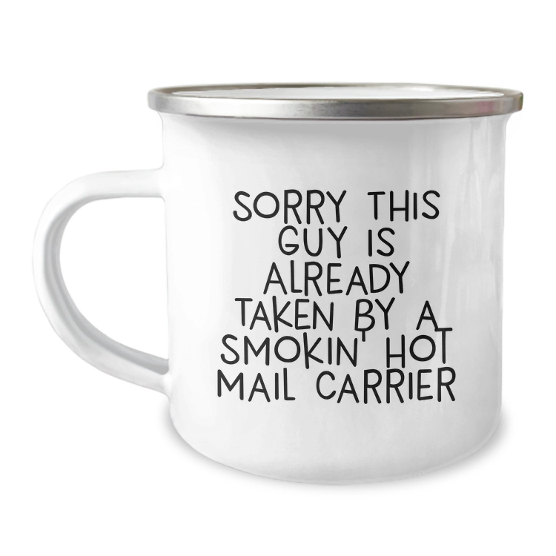 Funny Mail Carrier Camping Mug Gifts from Friends to Mail Carrier on Christmas - Image 1
