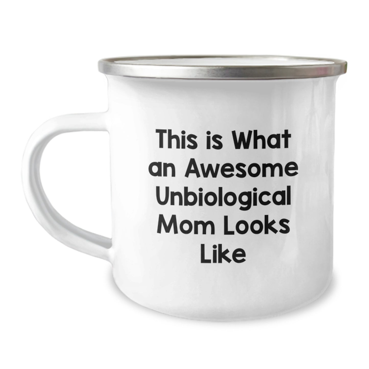 Funny Unbiological Mom Gifts from Family, This Is What An Awesome Unbiological Mom Looks Like, Christmas Unique Gifts for Unbiological Mom - Image 1