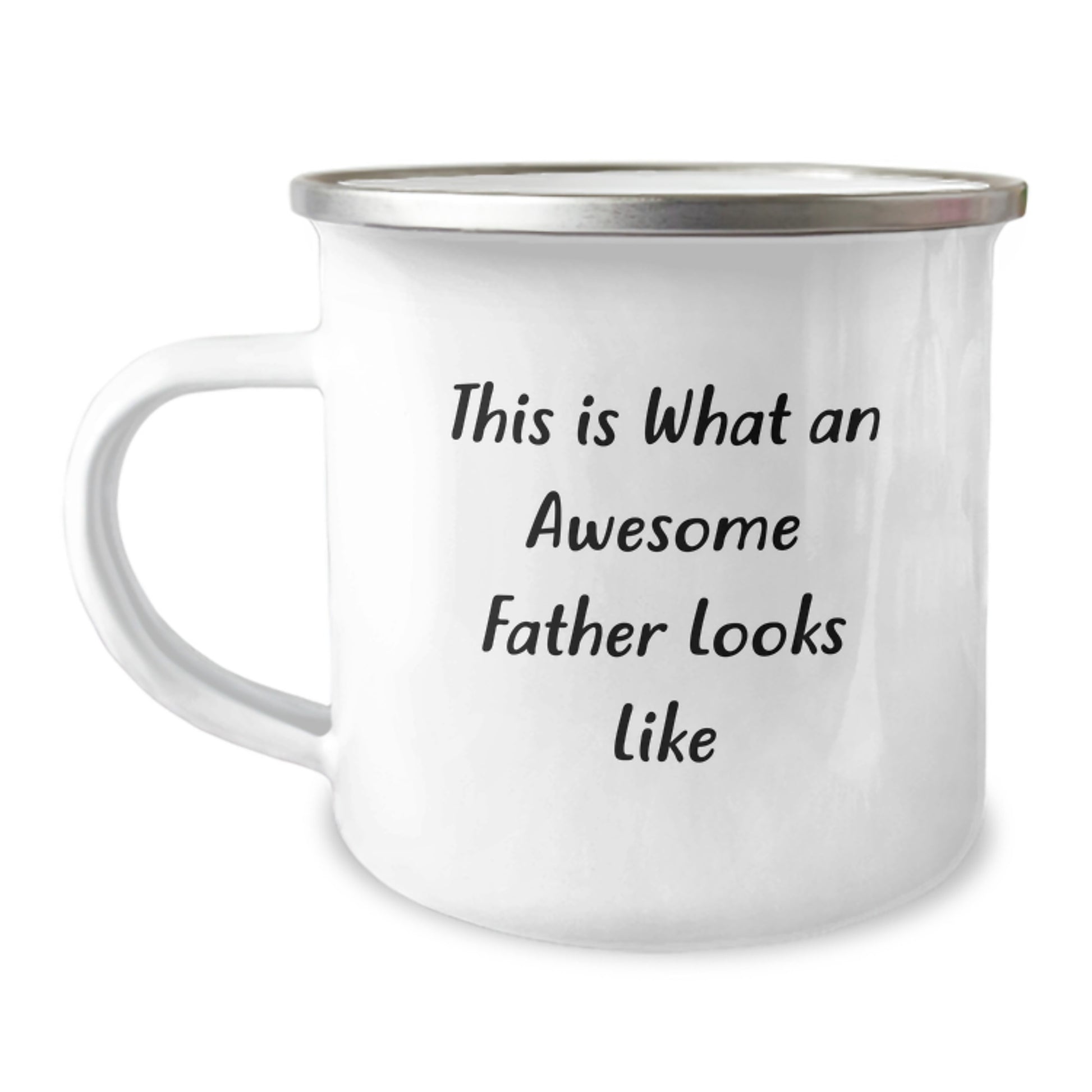 Funny Father Camping Mug This Is What An Awesome Father Looks Like Gift for Dad by Men Gifts from Family this Christmas - Image 1