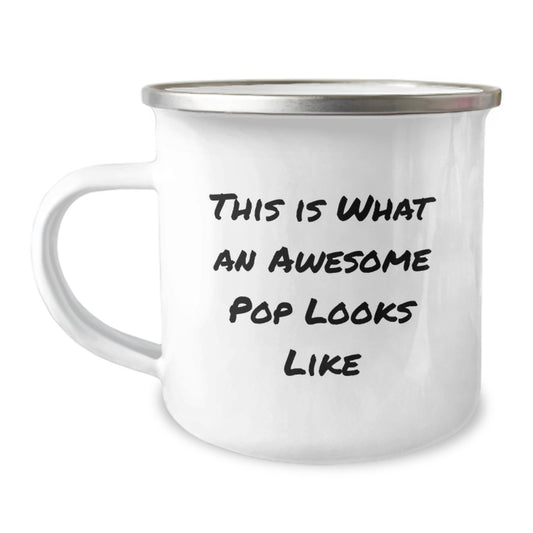Cute Pop Gifts from Friends for Men and Women, This Is What An Awesome Pop Looks Like Christmas Unique Mug - Image 1