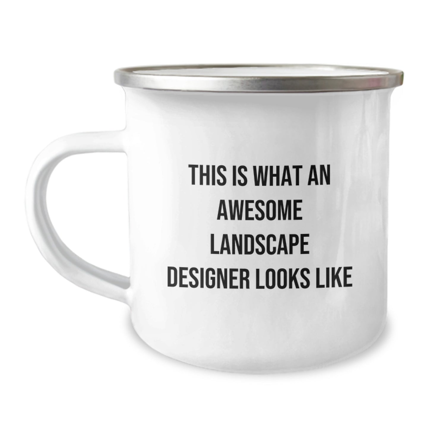 Unique Valentine's Gifts from Friends to Landscape Designer - This Is What An Awesome Landscape Designer Looks Like Funny Camping Mug - Image 1