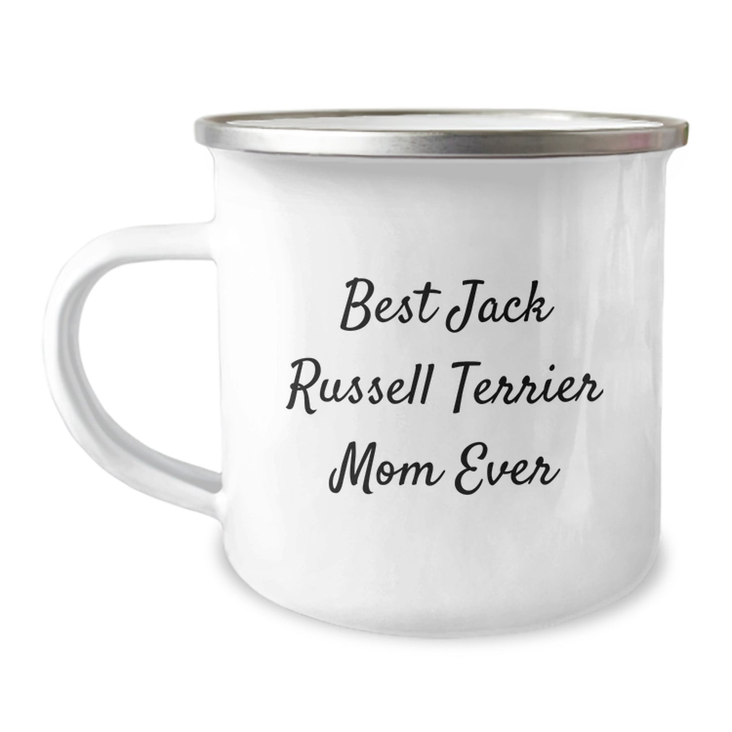 Funny Jack Russell Terrier Dog Mom Camping Mug Gifts from Men to Friends on Valentine's - Image 1