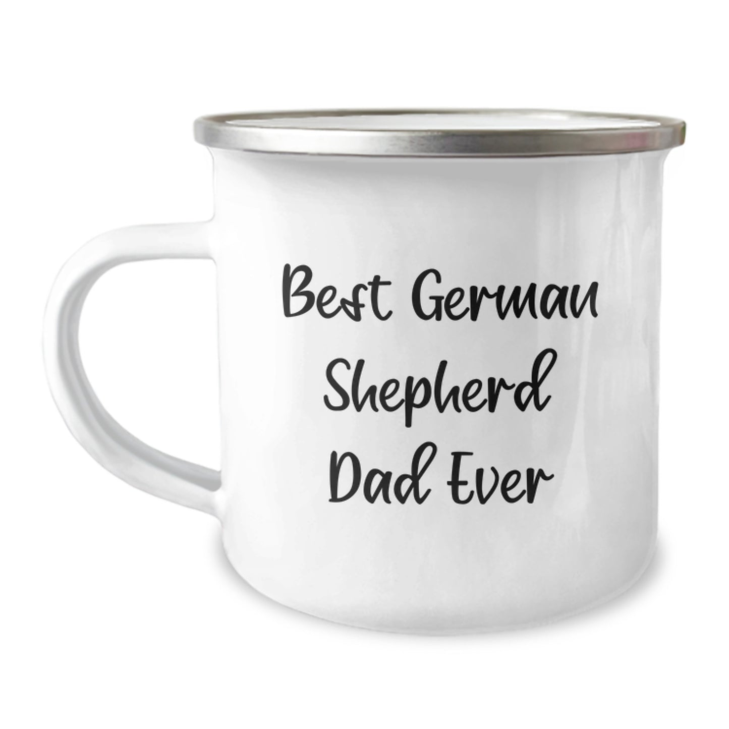 Funny German Shepherd Dad Ever Gifts from Men for German Shepherd Dog Camping Mug, Perfect Graduation Unique Gifts - Image 1