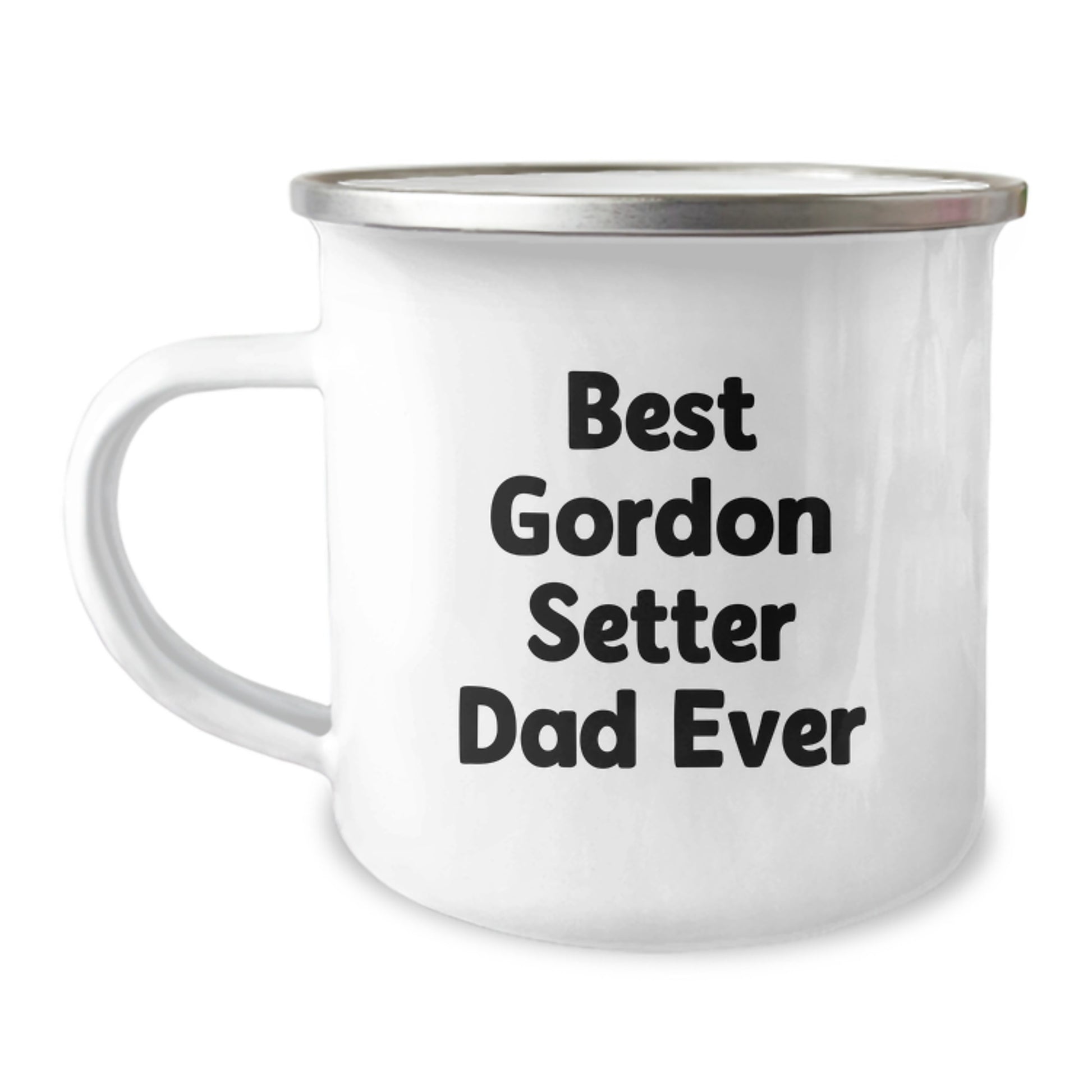 Funny Gordon Setter Dog Dad Gifts from Men to Friends for Graduation Unique Gifts - 'Best Gordon Setter Dad Ever' Quote on Camping Mug - Image 1