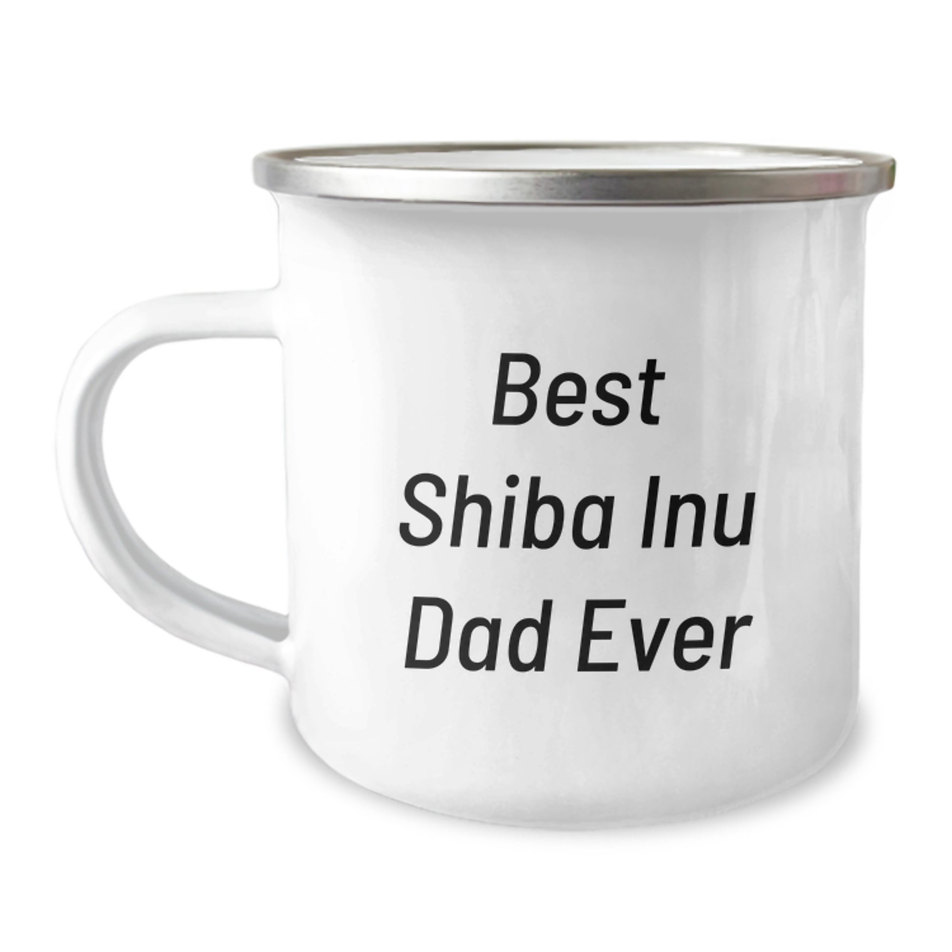 Funny Shiba Inu Dog Dad Gifts from Men to Friends for Shiba Inu Dog Camping Mug Best Ever - Image 1