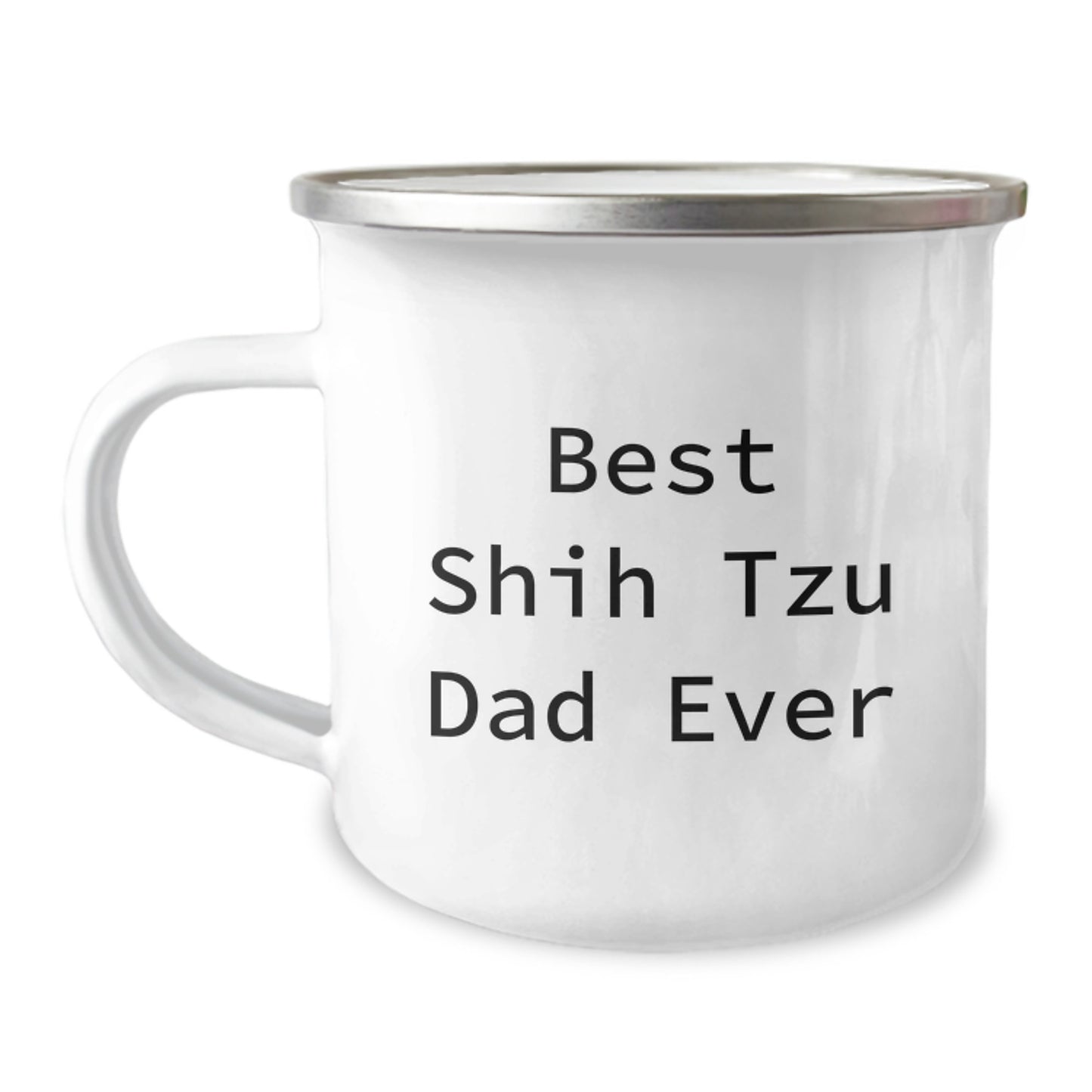 Funny Shih Tzu Dog Dad Ever Gifts from Men to Birthday Shih Tzu Dog Lovers, Unique Camping Mug for Shih Tzu Dog Enthusiasts, Best Shih Tzu Dad Ever Quote, Gifts for Shih Tzu Dog Owners - Image 1