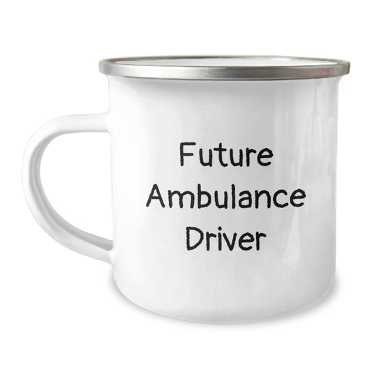 Ambulance Driver Funny Gifts from Friends for Ambulance Driver - Camping Mug for Ambulance Driver Enthusiast on Christmas - Image 1