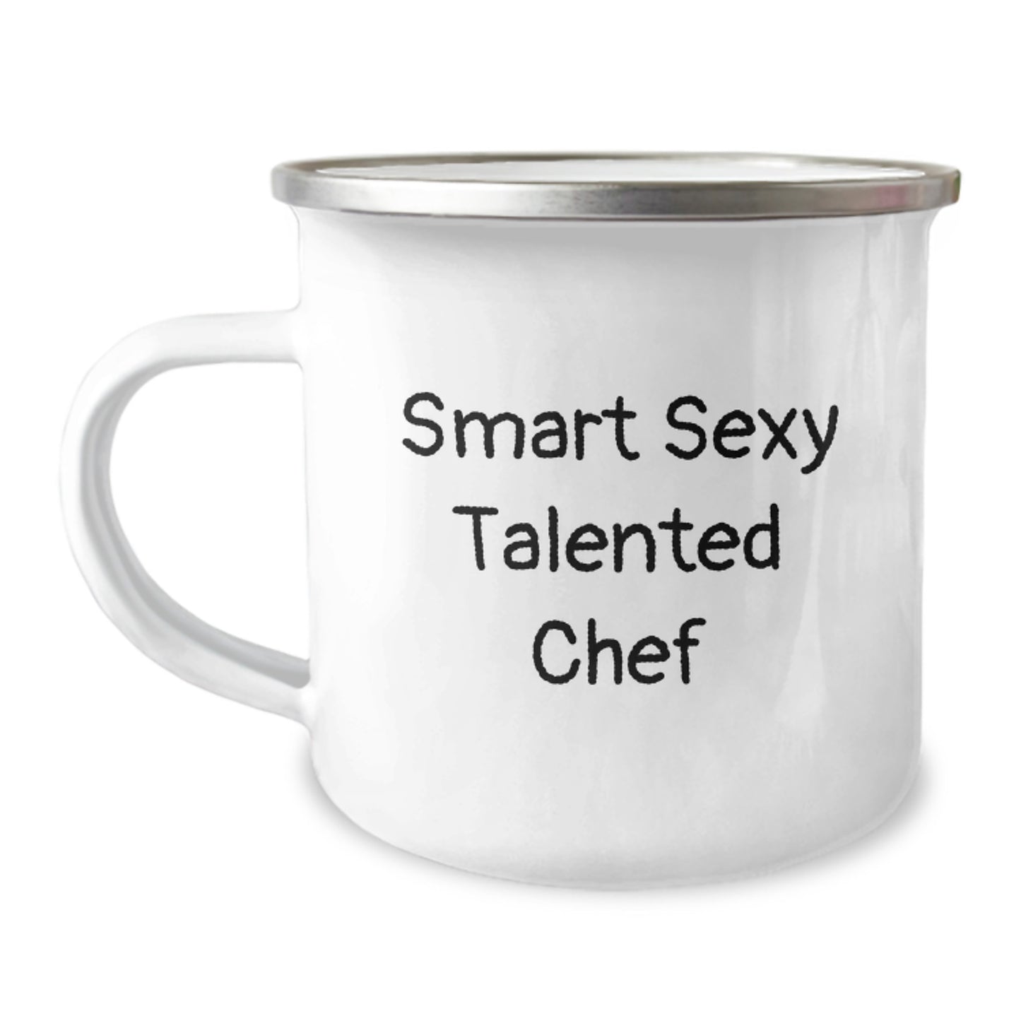 Funny Chef Gifts from Men to Friends - Smart Sexy Talented Chef Camping Mug for Christmas - Unique Camping Mug for Chef Lover - Image 1