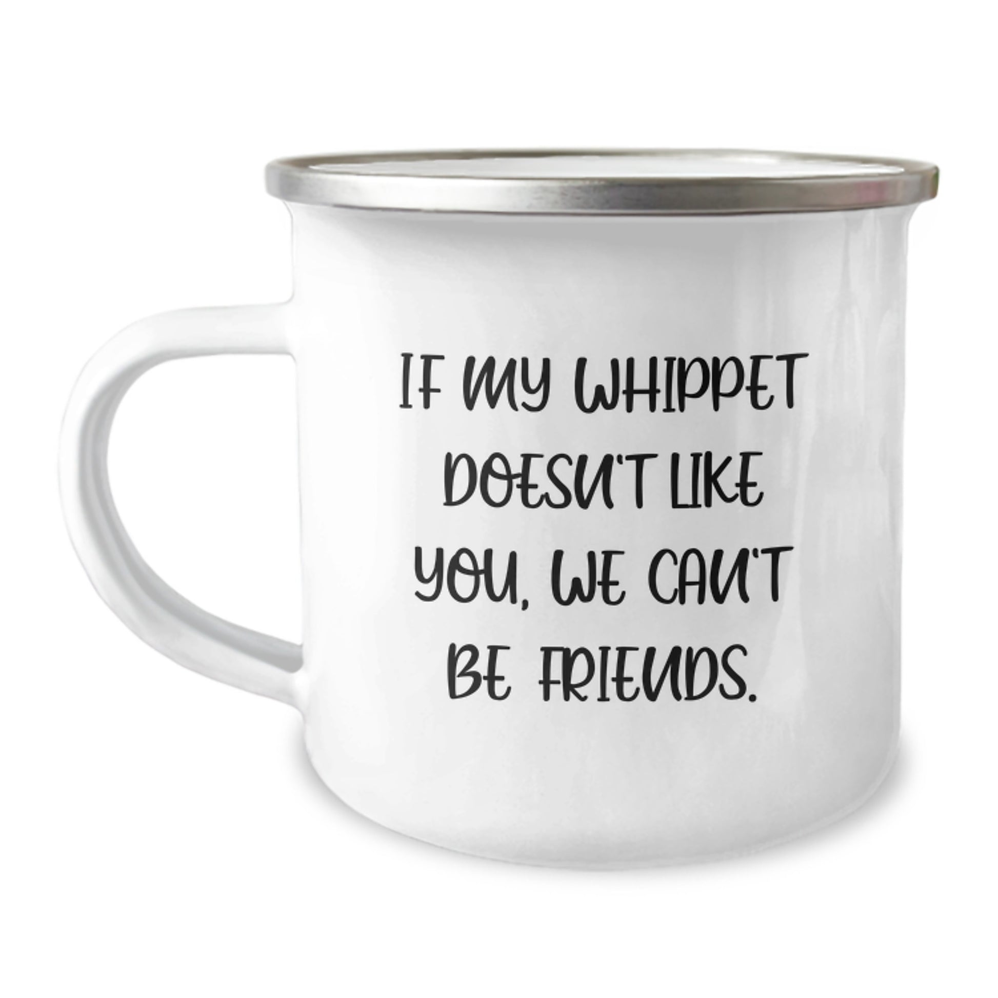 Whippet Dog Lover's Funny Camping Mug Gifts from Men to Women Valentine's Unique Gifts - Image 1
