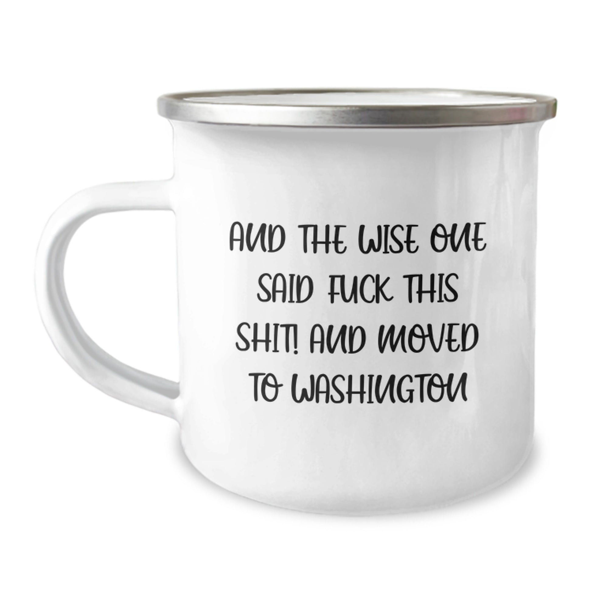Washington State Camping Mugs, Funny Quote Gifts from Friends to Washington Enthusiasts, Birthday Unique Gifts - Image 1