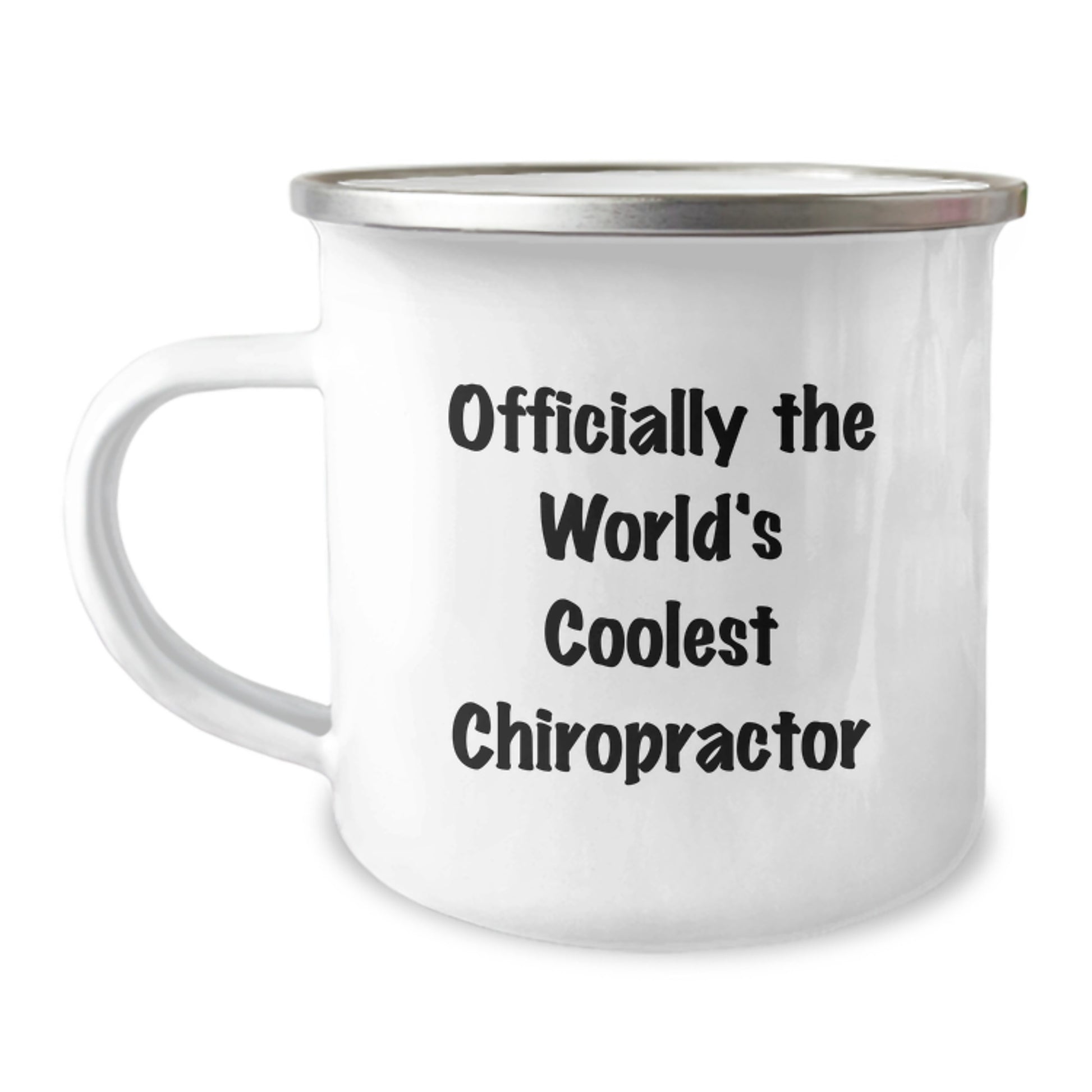 Gifts from Friends for Chiropractor - Funny Camping Mug, Officially The World's Coolest Chiropractor, Christmas Unique Gifts - Image 1
